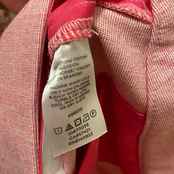 Loft Pink Ruffle Shorts - Picture 3 of 6